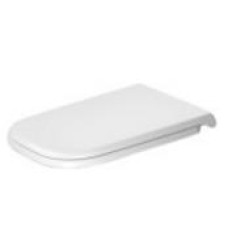 Duravit poda sēdriņķis ar vāku  D-Code, pagarināts, QR/SC, balts