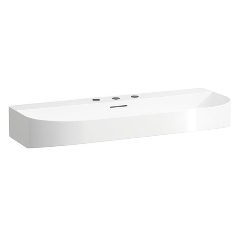 Laufen izlietne Sonar, 1000x420 mm, 3MC, slīpēta apakša, balta