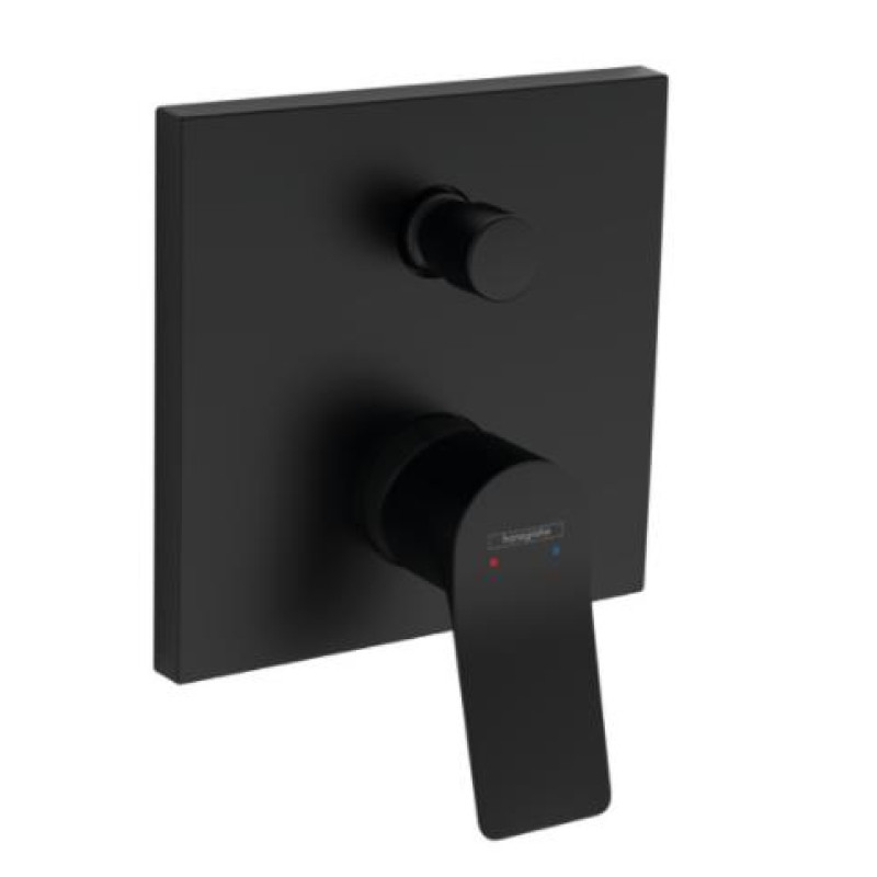 Hansgrohe vannas maisītāja Vivenis virsapmetuma daļa, matēta melna