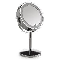 Gedy spogulis ar apgaismojumu Gemma, d=135 mm, 5x palielina, ar digitālo slēdzi, hroms