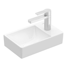 Villeroy & Boch izlietne Avento, 360x220mm, maisītāja caurums labajā pusē, balta