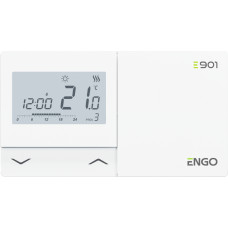 Engo Controls programmējams, vadu termostats E901