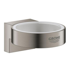 Grohe glāzes/ziepju trauka turētājs Selection, brushed hard graphite