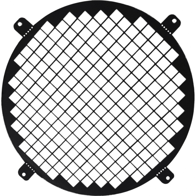 Europlast siets - reste metāla, Ø200mm, melns