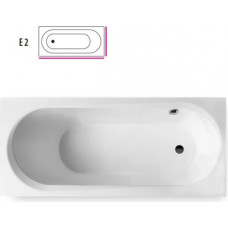 Balteco Modul Akrila vanna ar rāmi, sifonu, 159x70cm, paneļi E2, balta