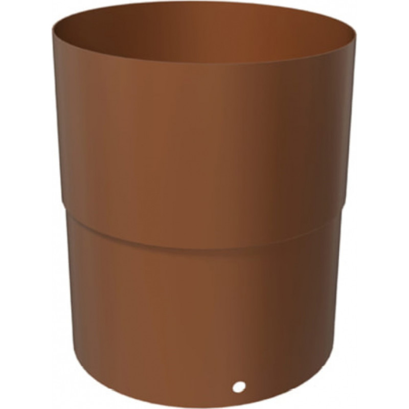 Bud-Masz VT Notekcaurules savienojums 87mm, RAL9005/melns