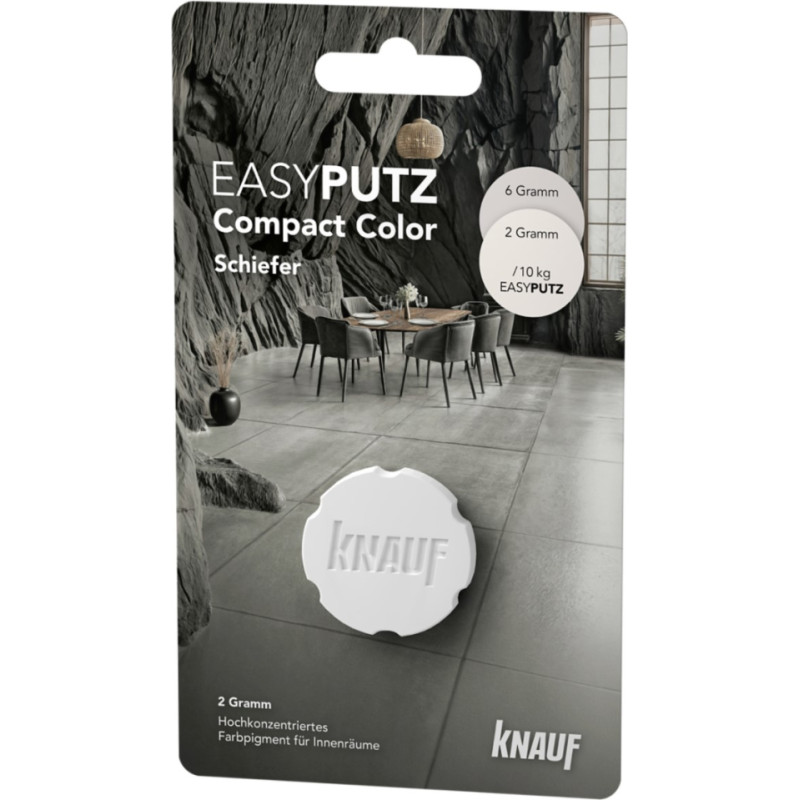 Knauf Compact Color Granulēts krāsas pigments, akmens pelēks, 2g