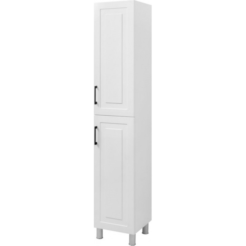 Vento Alba Augstais skapis (penālis), 195x35cm, balts