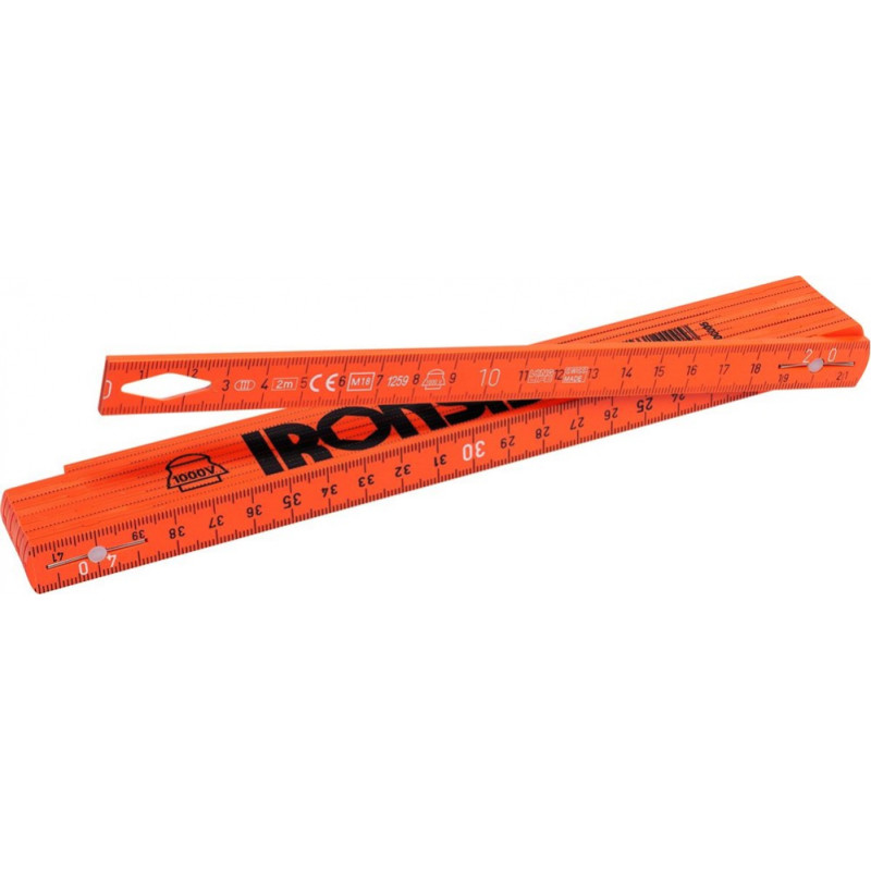 Ironside Metramērs Ironside 2m Elektriķu 1000V - gab.