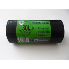 Atkritumu maiss 30L / 20 gab; / rullis