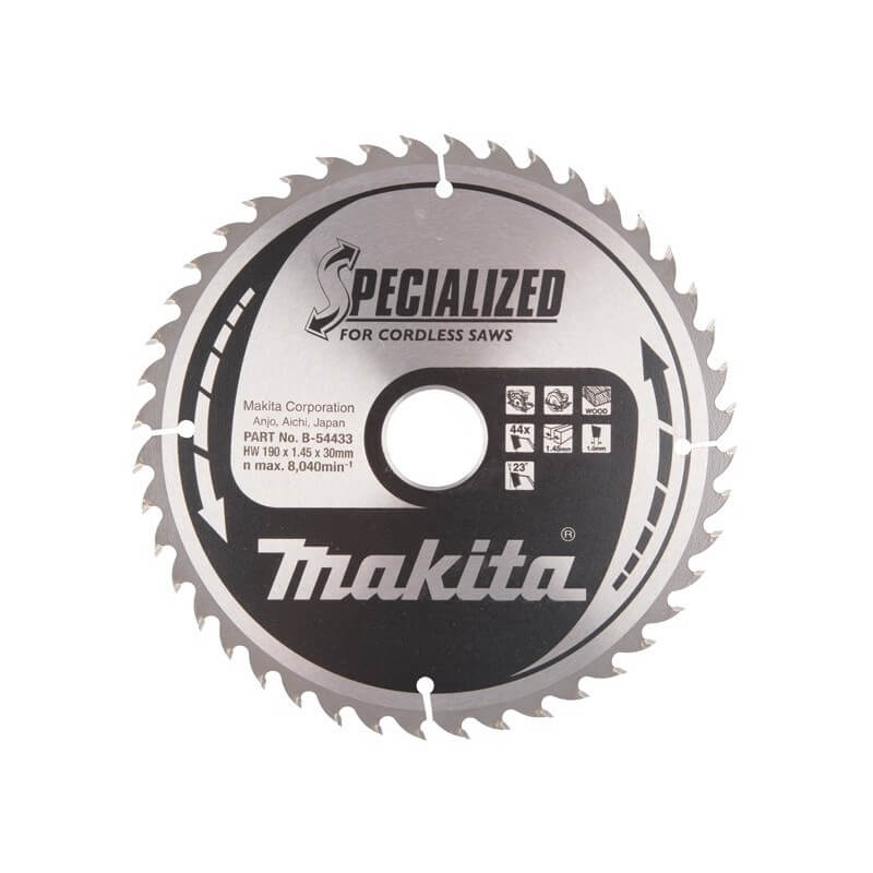 Makita Accessories Griešanas disks kokam MAKITA 190x30x1.45mm 44T 23°