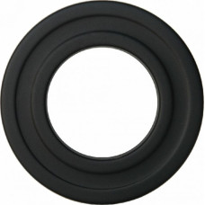 Melnā dūmvada sienas rozete ø200