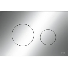 Tece loop WC plastmasas plāksne (9240921) hroms