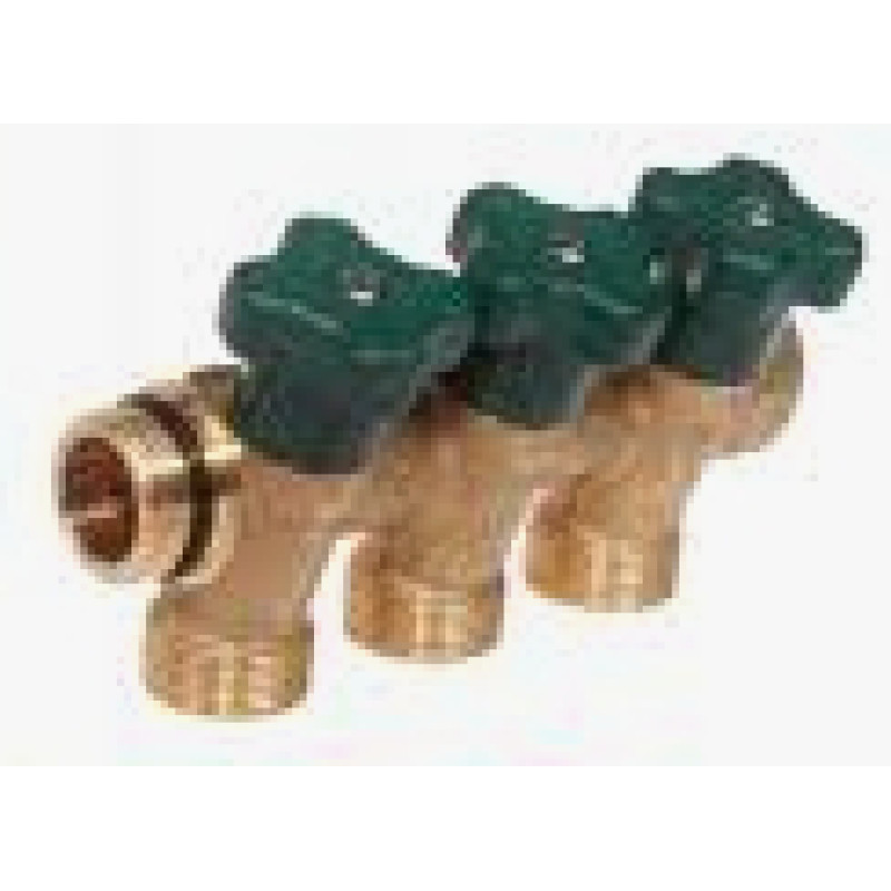 Herz Sanitārā ūd. kolekt. Dn20 ar noslēgvārst. 3/4