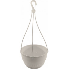 Form Plastic Puķu pods karināms 22cm Europa balts