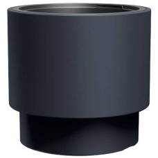 Prosperplast Puķu pods Heos 30x28cm 10L, antracīts