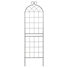 Besk Dekoratīvs režģis metāla 50x180cm, melns