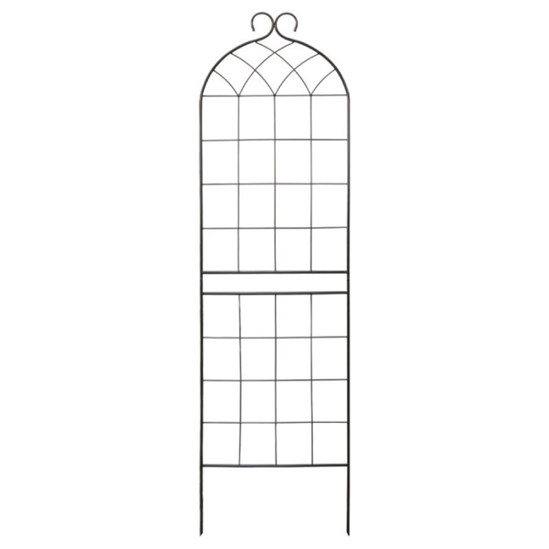 Besk Dekoratīvs režģis metāla 50x180cm, melns