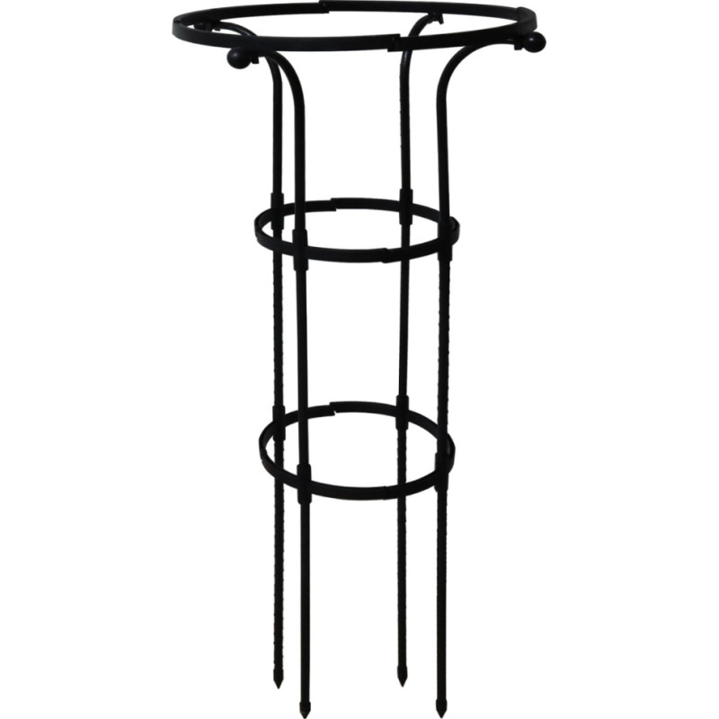 Besk Atbalsts telpaugiem D25/D40cm H95cm, melns