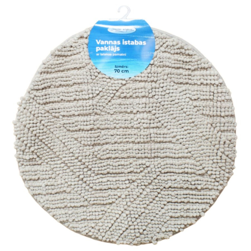 Baltic Aqua Vannas istabas paklājiņš D70cm Square, haki