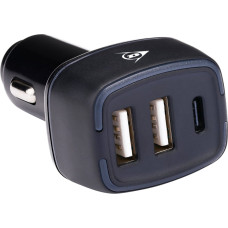Dunlop Auto ierīču lādētājs 2xUSB A + USB C