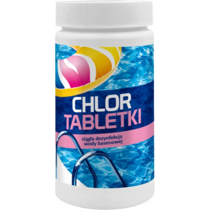 Gamix Hlora tabletes baseinu tīrīšanai 1kg GAMIX