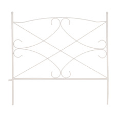 Besk Dekoratīvs žogs 60x60cm, balts