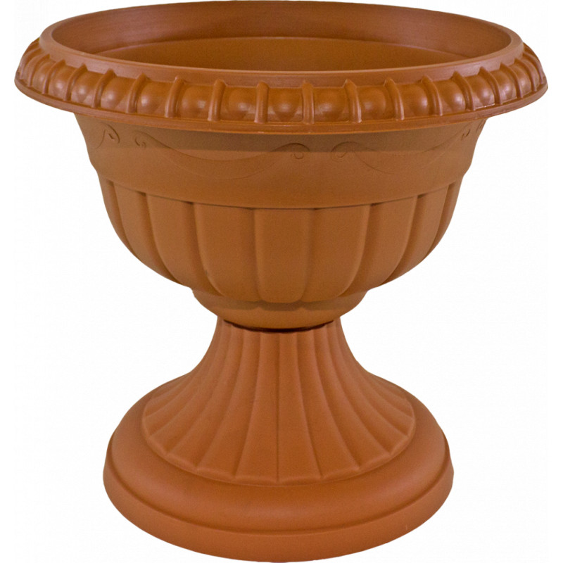 Form Plastic Puķu pods-vāze Roma 6 terakota