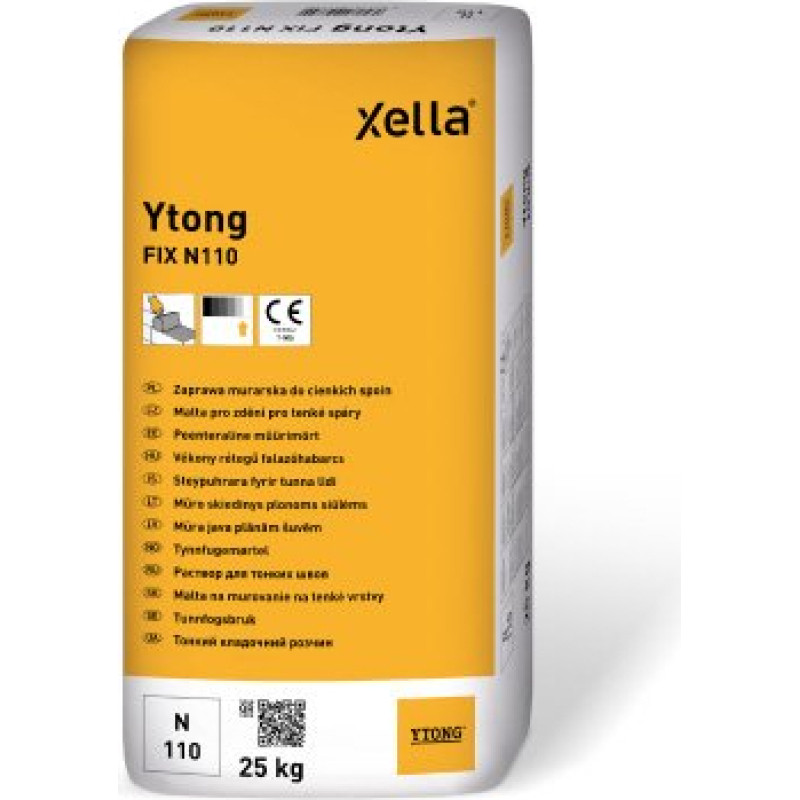 Ytong Bloku līme FIX N110, 25 kg