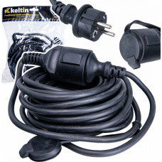 Geko Būvniecības vietas pagarinātājs 10m, Keltin, K00220, IP44, 3x2.5 mm²