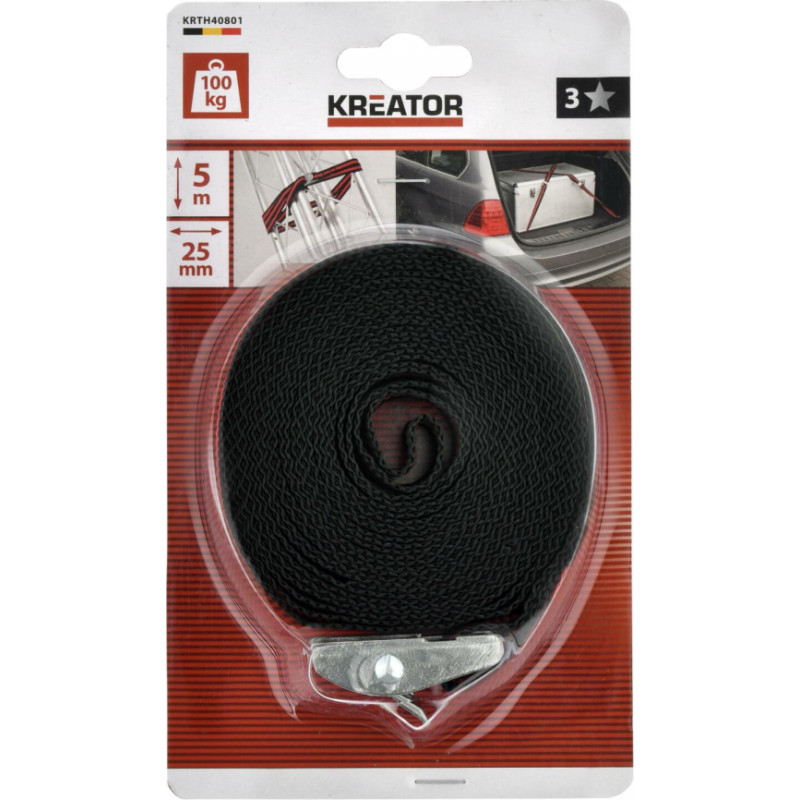 Kreator Siksna bagāžas nostiprināšanai KREATOR KRTH40801 5,0m 200kg