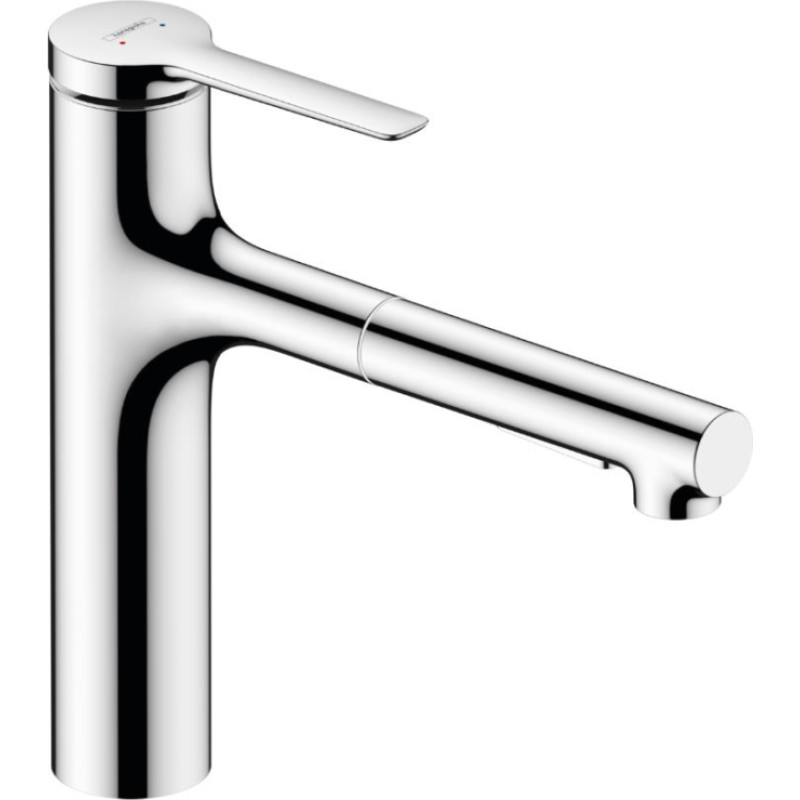 Hansgrohe virtuves izlietnes maisītājs ar izvelkamu dušu Zesis M33-160 2jet, hroms + sBox