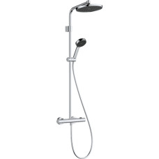 Hansgrohe dušas sistēma ar termostatu Activera S 240 1jet EcoSmart Ecostat Fine Varia, hroms