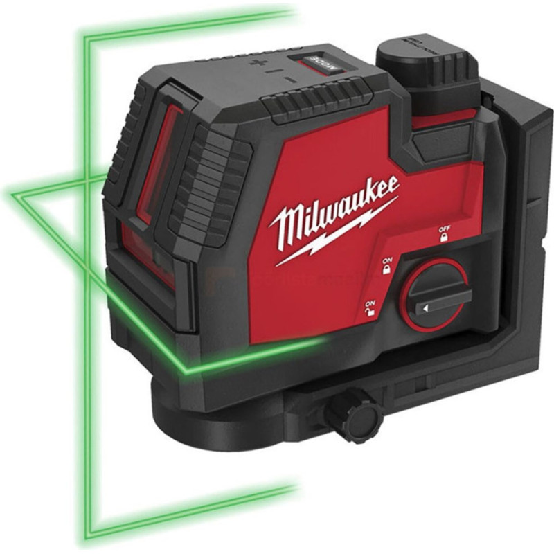 Milwaukee Krustlīniju lāzera līmeņrādis L4 CLL-301C 4933478098 Milwaukee - gab.