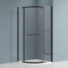 Roth Dušas kabīne ROTH JANDIS 900x900xH1950mm, melna/stikls, N0801 - gab