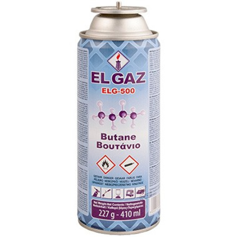 El Gaz Gāzes balons ELG-500 (butāns) 227g (410ml) EL500 EL GAZ