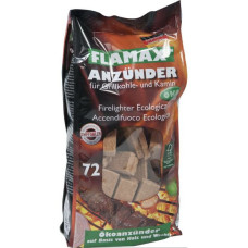 Flamax Ekoloģiskie aizdedzināšanas kubiņi 72gab. 1318301 FLAMAX