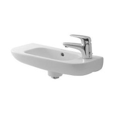 Duravit izlietne D-Code, 500x220 mm, maisītāja caurums labajā pusē, balta