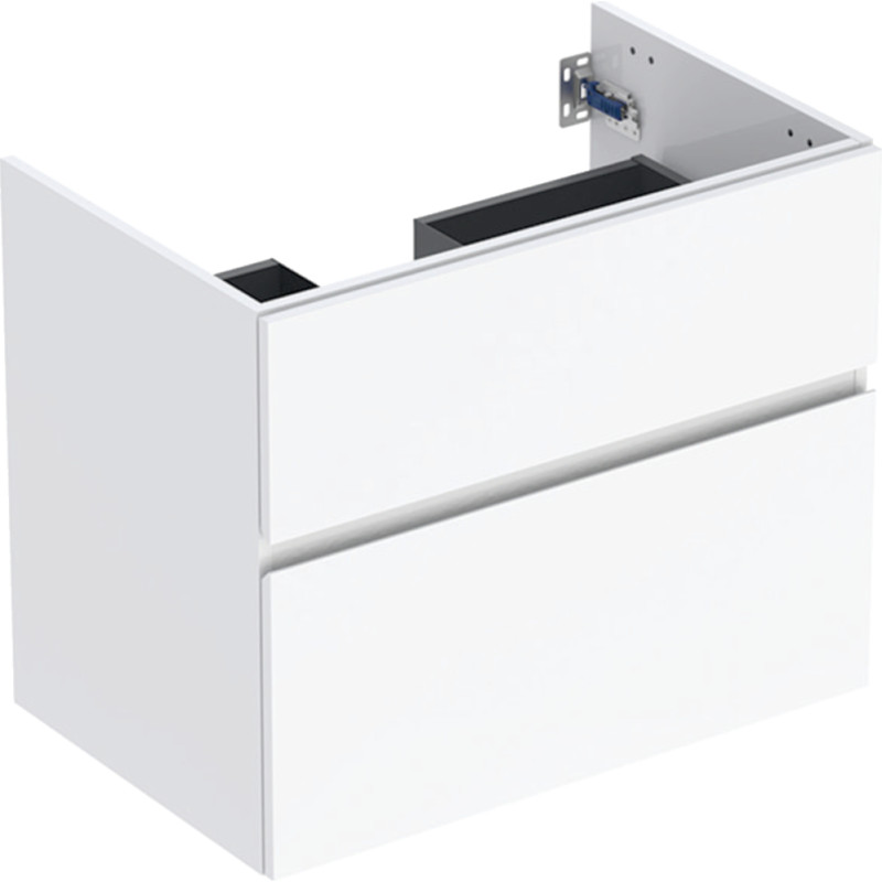 Geberit izlietnes skapītis Aniara, 740x475 mm, h=605 mm, 2A, spīdīgs balts