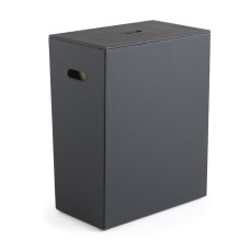 Gedy veļas kaste Luxury, 82l, melna