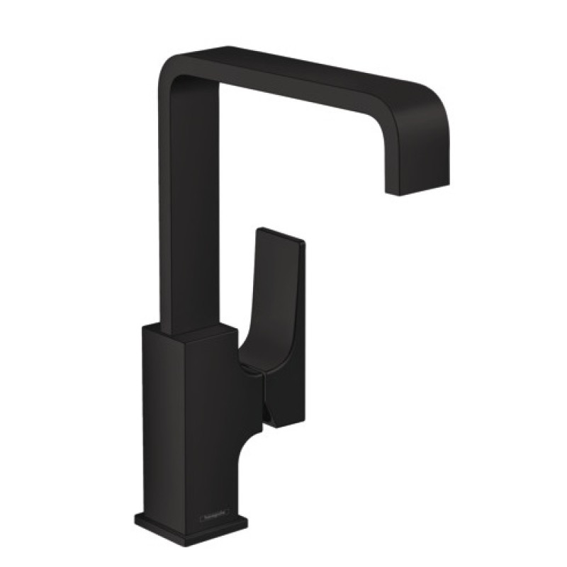 Hansgrohe izlietnes maisītājs Metropol 230, ar push-open, matēts melns