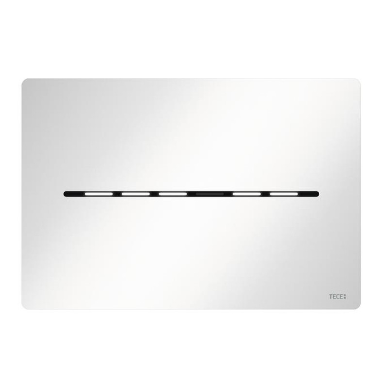 Tece taustiņš TECEsolid, 220x150 mm, ar sensoru, 12 V elektriskais pieslēgums, polished white