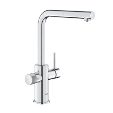 Grohe virtuves izlietnes maisītājs ar izvelkamo dušu Grohe Blue Pure Minta (bez filtra!), hroms