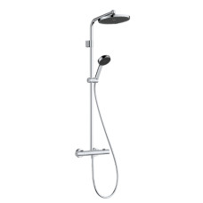 Hansgrohe dušas sistēma ar termostatu Activera S 240 1jet EcoSmart Ecostat Fine Varia, hroms
