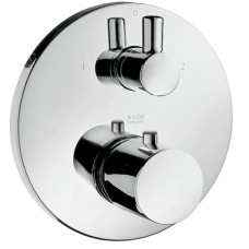 Hansgrohe termostata Axor Uno² virsapmetuma daļa, ar 2 ceļu pārslēdzēju, hroms