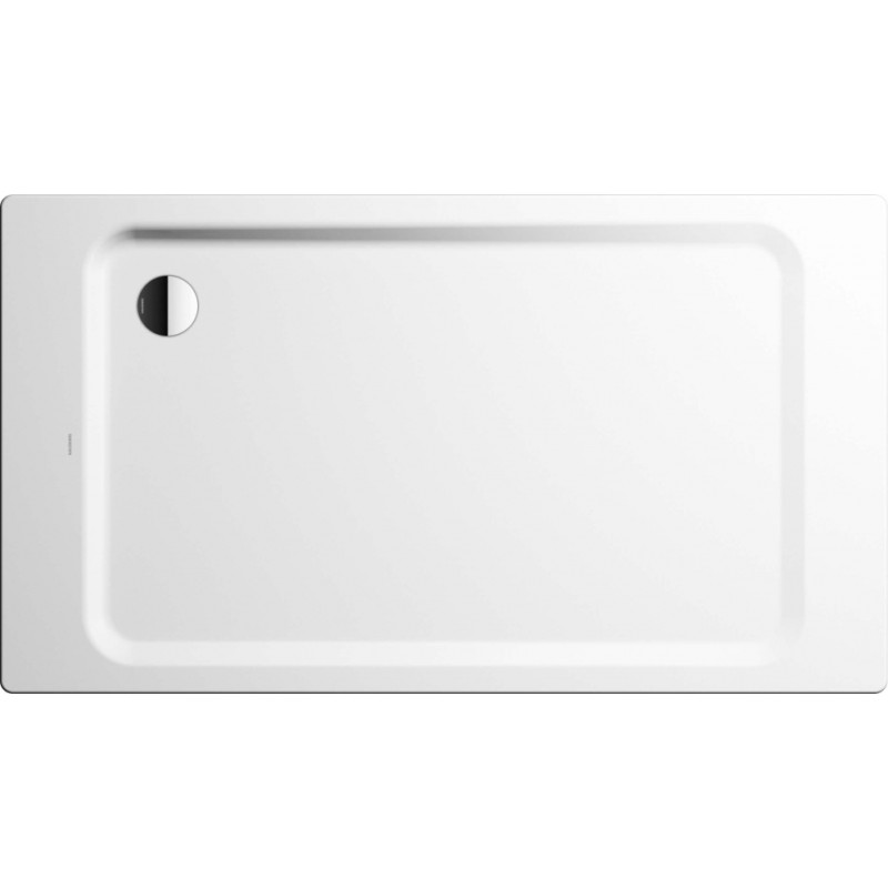 Kaldewei dušas paliktnis Superplan 1600x1000x25 mm, ar porestu +invisible grip pārklājumu, balts