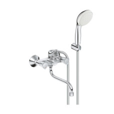 Grohe izlietnes maisītājs Costa S, ar rokas dušas komplektu, no sienas, hroms