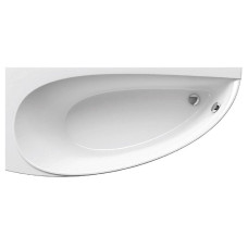 Ravak vanna Avocado, 1600x750 mm, kreisā puse, balta akrila