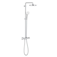 Grohe dušas sistēma ar termostatu Tempesta 210, rokas duša Tempesta 110, 9.5l/min, hroms