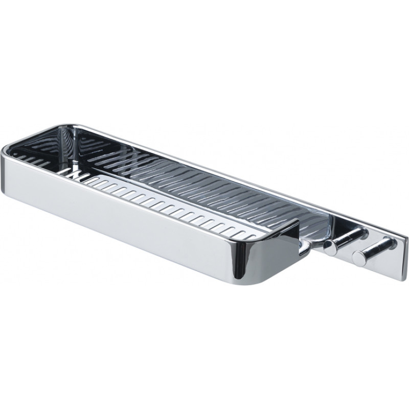 Gedy dušas režģis Il Giglio 400x115x42 mm, hroms